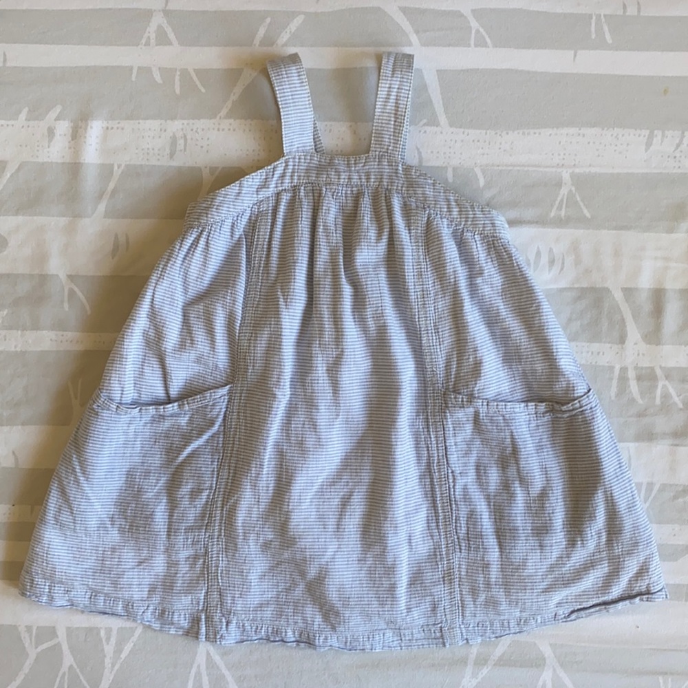 Baby GAP 2T striped cotton sundress with pockets